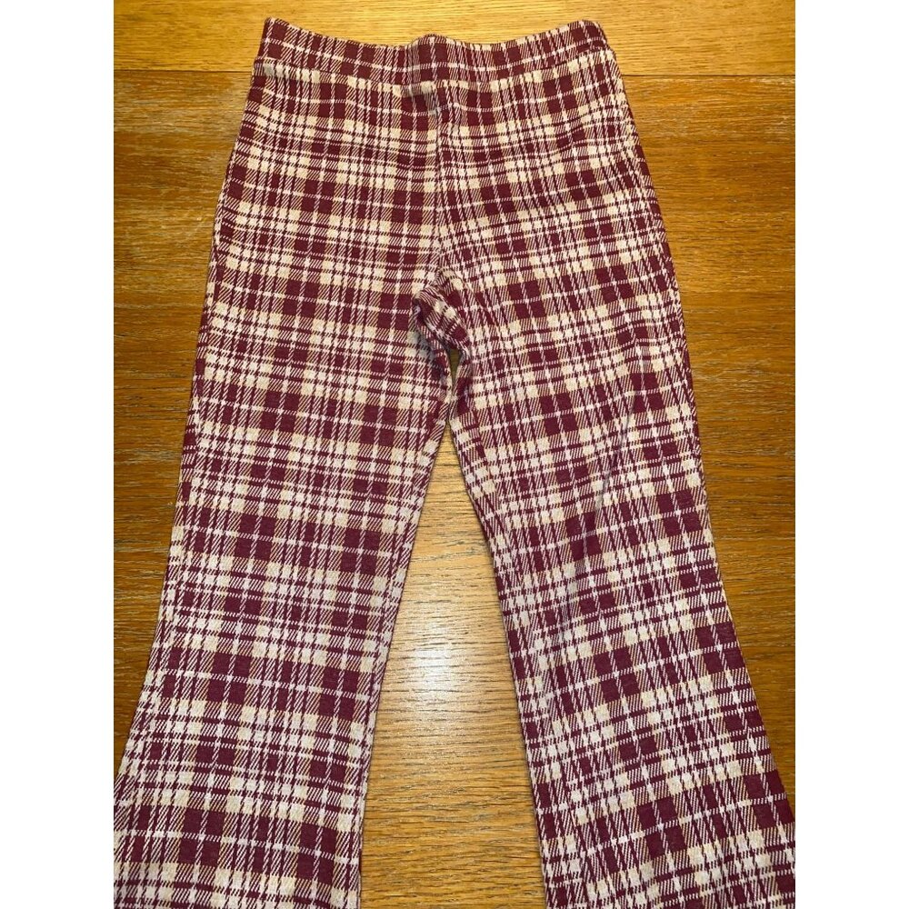 Forever 21 Kids Plaid Pants - Red and White